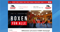 Desktop Screenshot of champ-rv.de