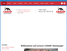 Tablet Screenshot of champ-rv.de